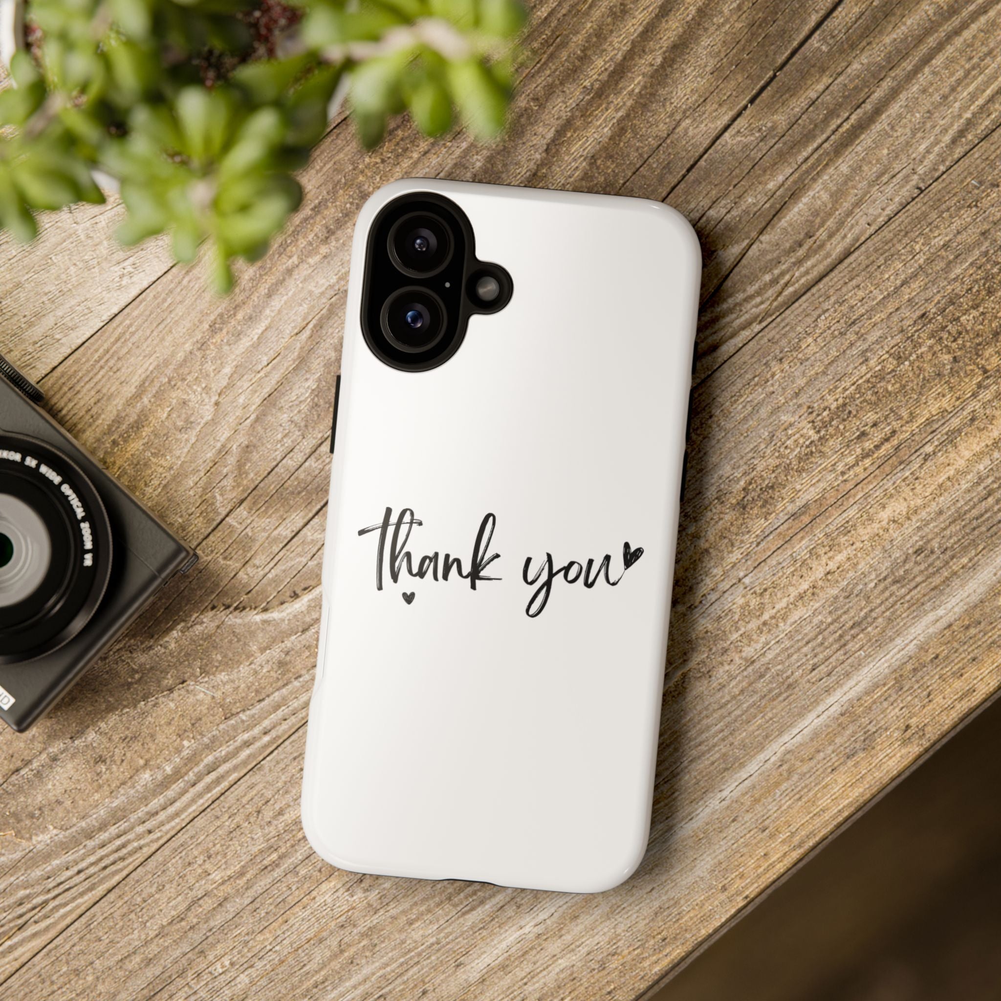 Thank You Phone Case – Stylish & Durable Protection