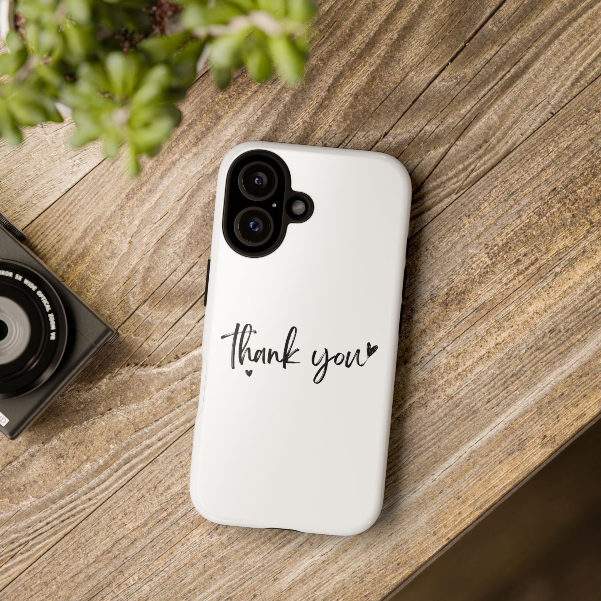 Thank You Phone Case – Stylish & Durable Protection