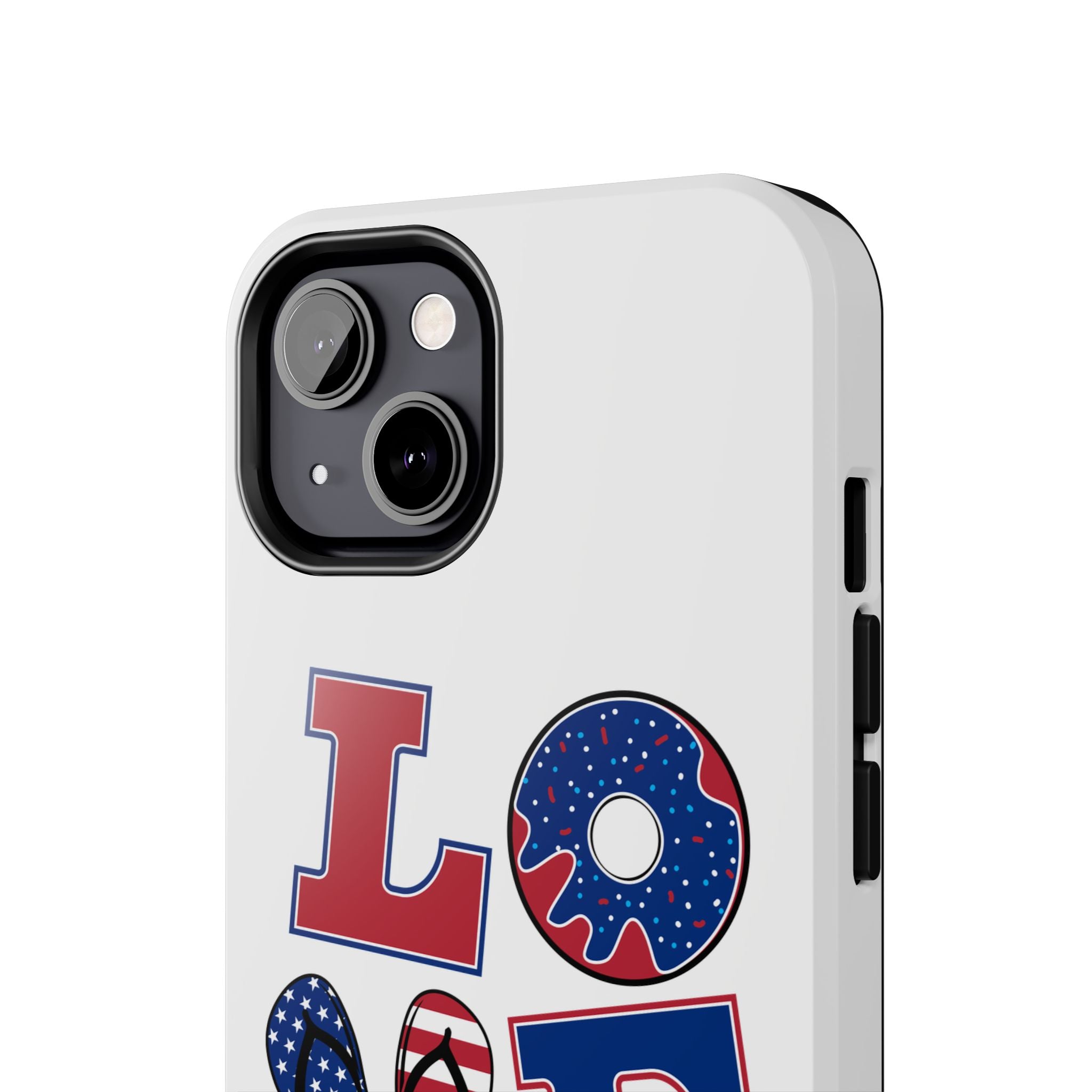 Patriotic Love Phone Case – Tough, Durable Design for All Occasions