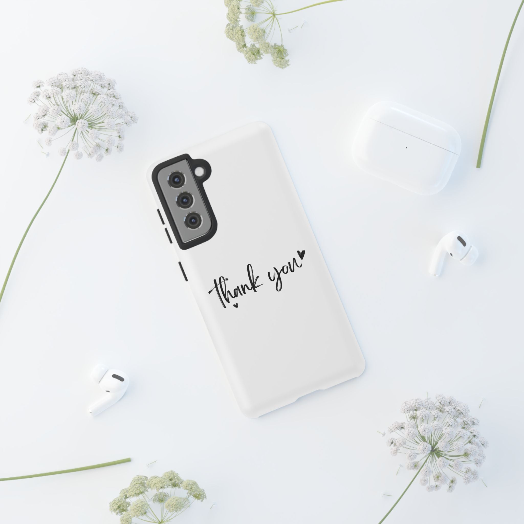 Thank You Phone Case – Stylish & Durable Protection
