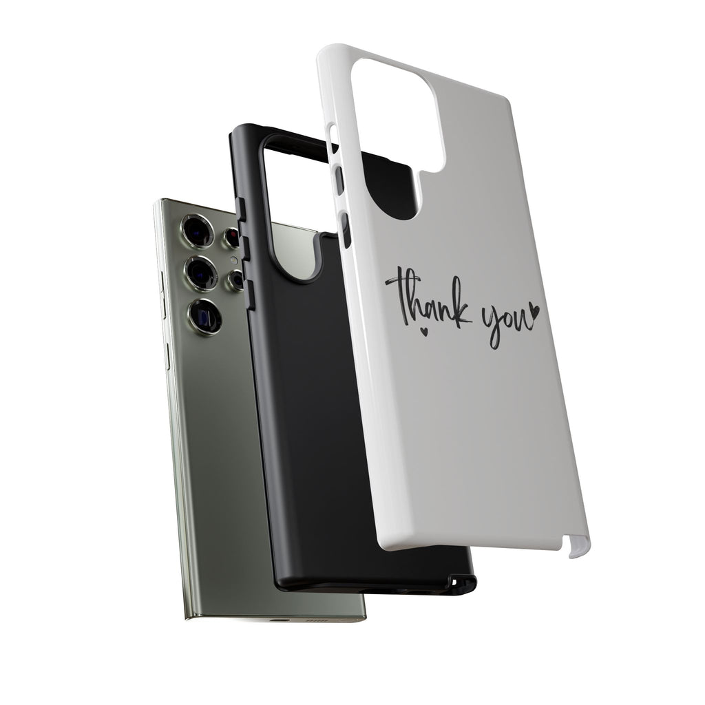 Thank You Phone Case – Stylish & Durable Protection