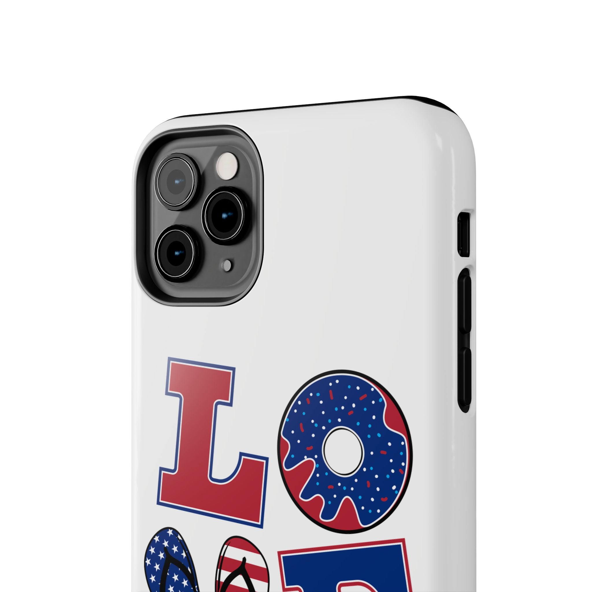 Patriotic Love Phone Case – Tough, Durable Design for All Occasions