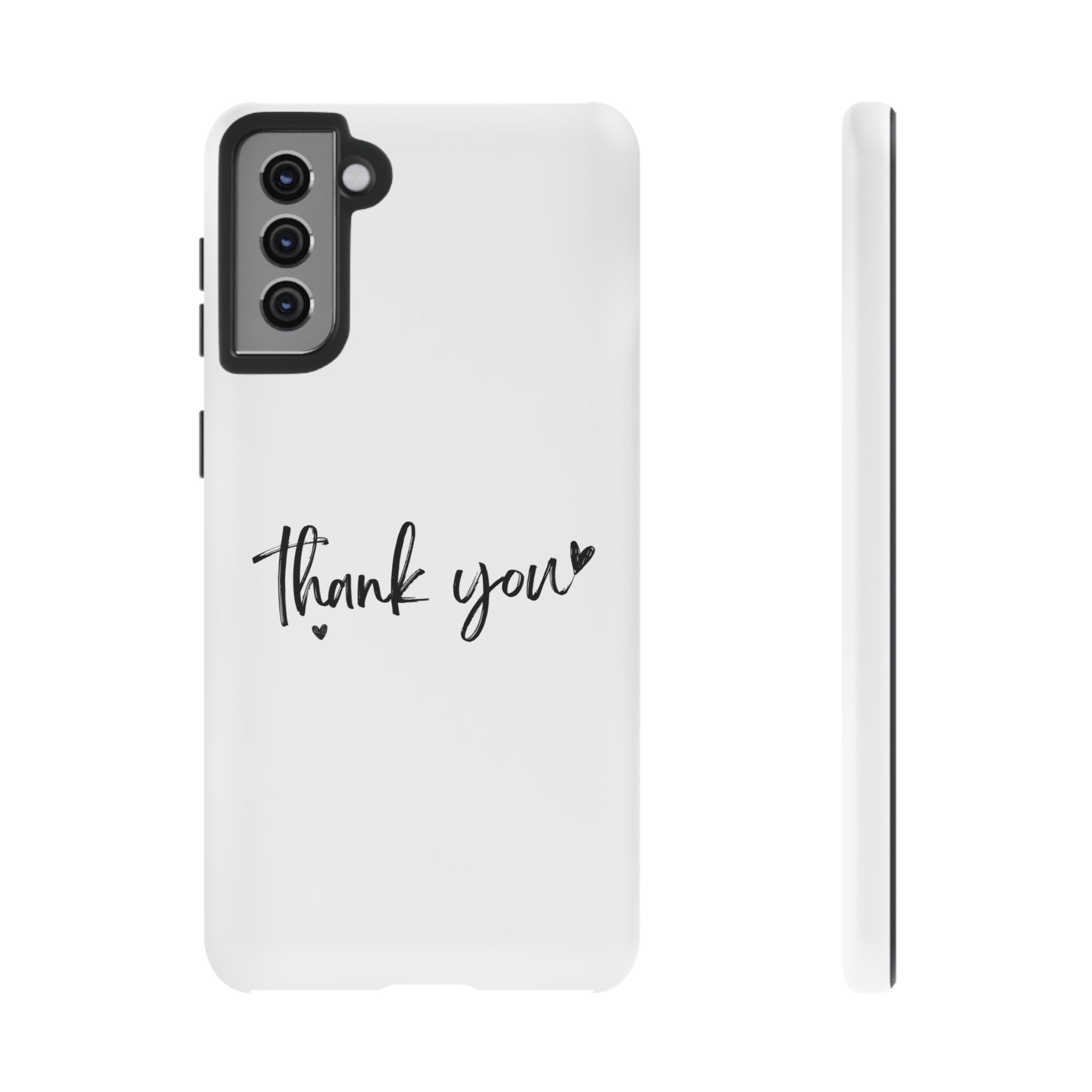 Thank You Phone Case – Stylish & Durable Protection