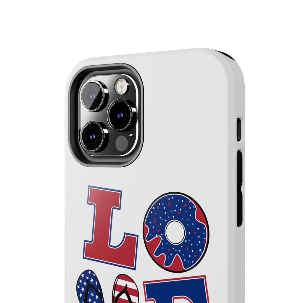 Patriotic Love Phone Case – Tough, Durable Design for All Occasions
