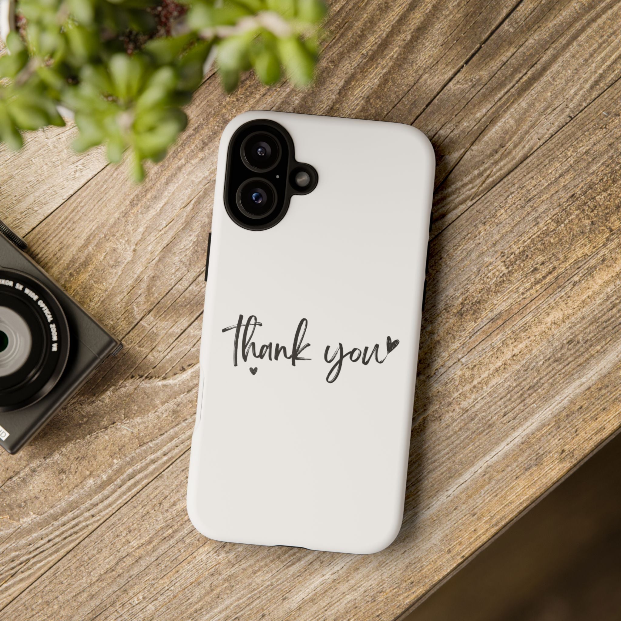 Thank You Phone Case – Stylish & Durable Protection
