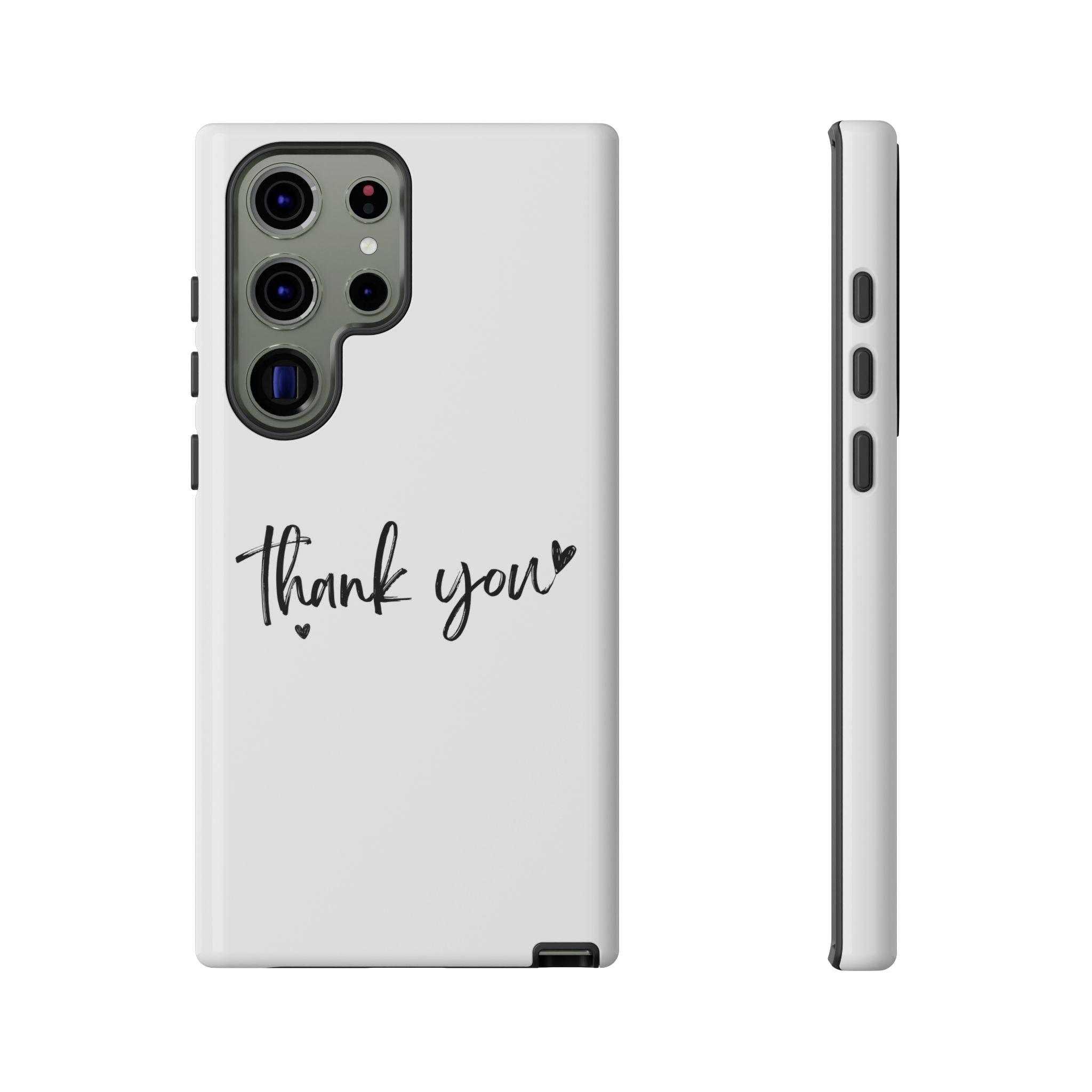Thank You Phone Case – Stylish & Durable Protection