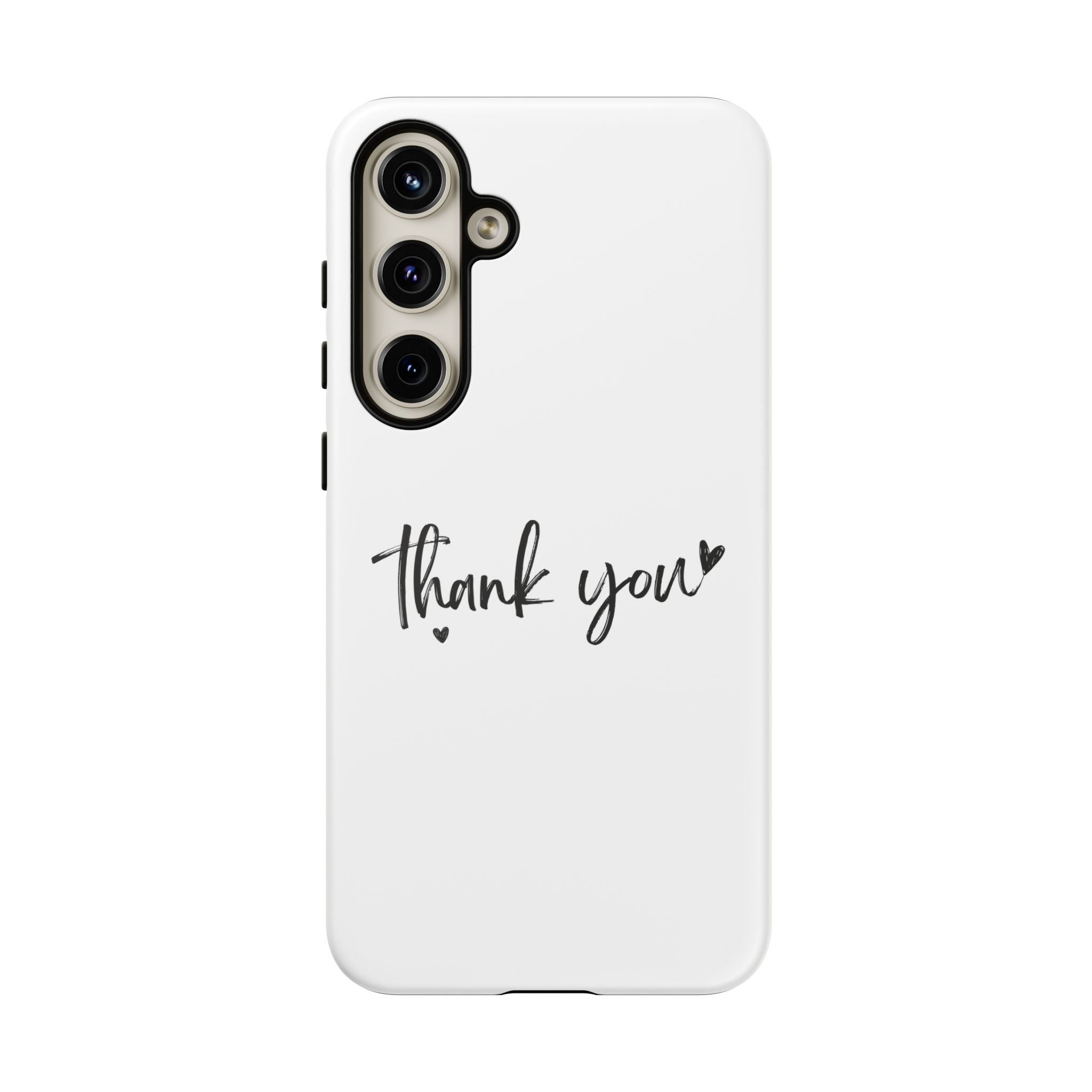 Thank You Phone Case – Stylish & Durable Protection