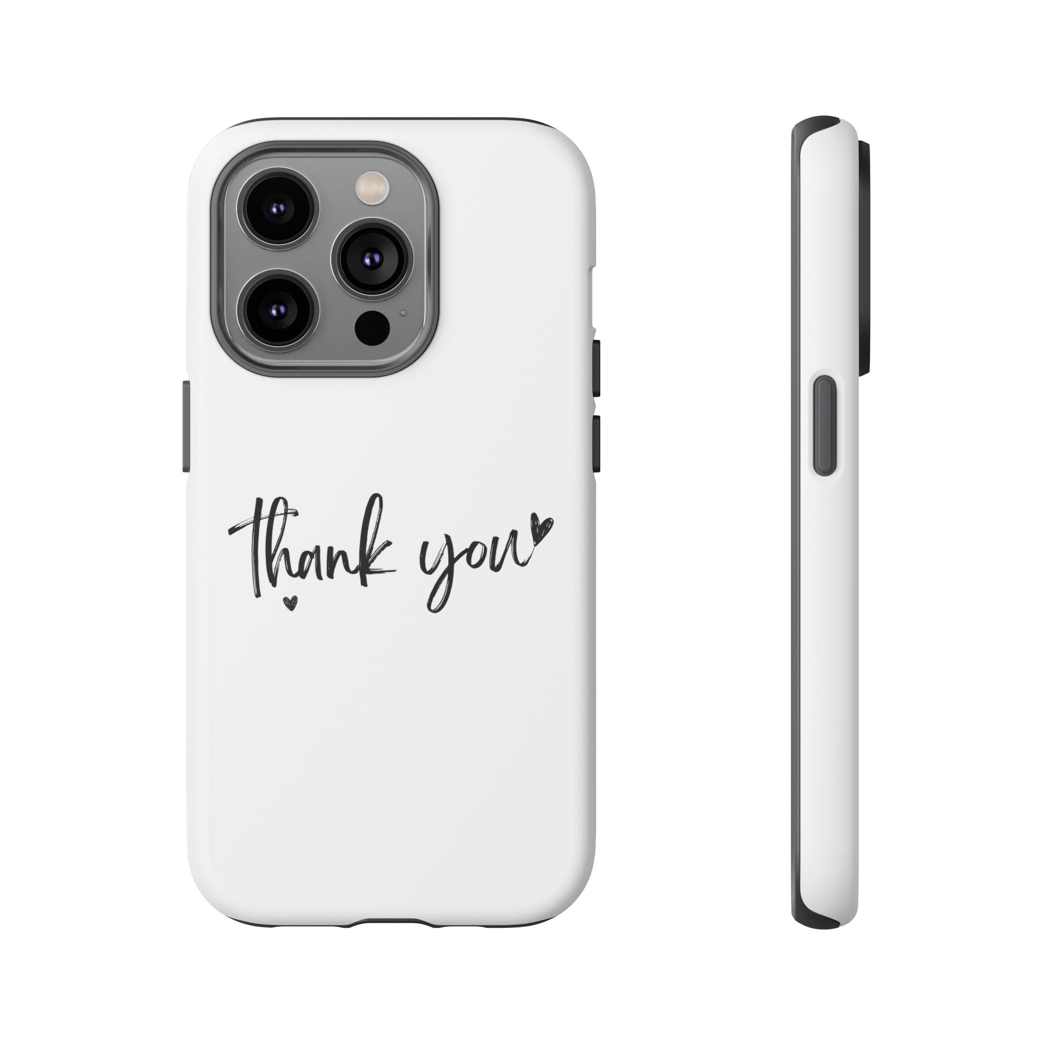 Thank You Phone Case – Stylish & Durable Protection