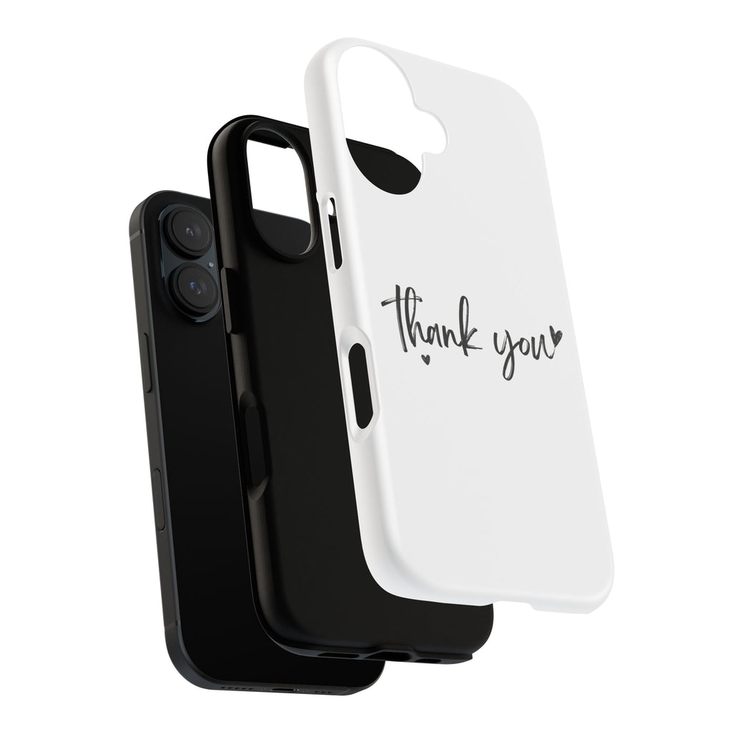 Thank You Phone Case – Stylish & Durable Protection