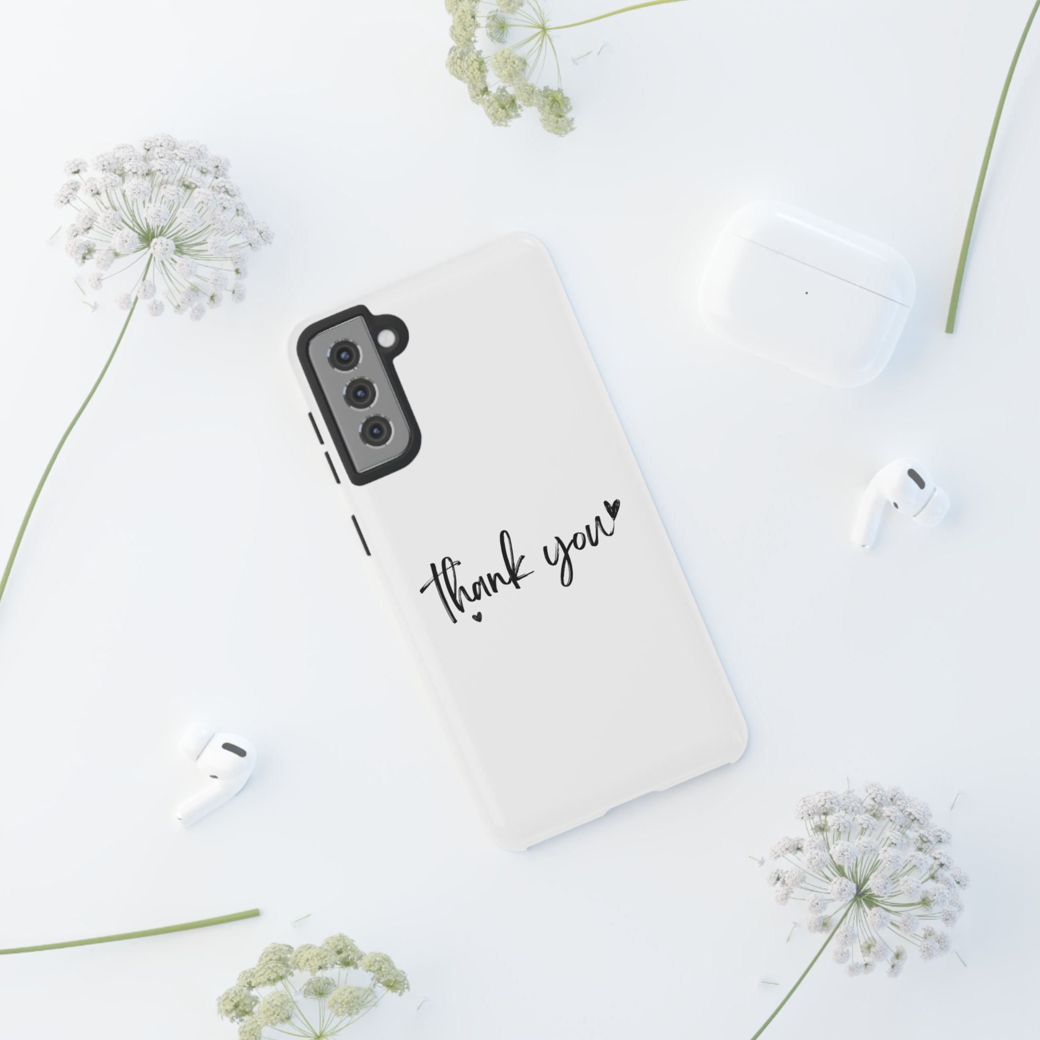 Thank You Phone Case – Stylish & Durable Protection