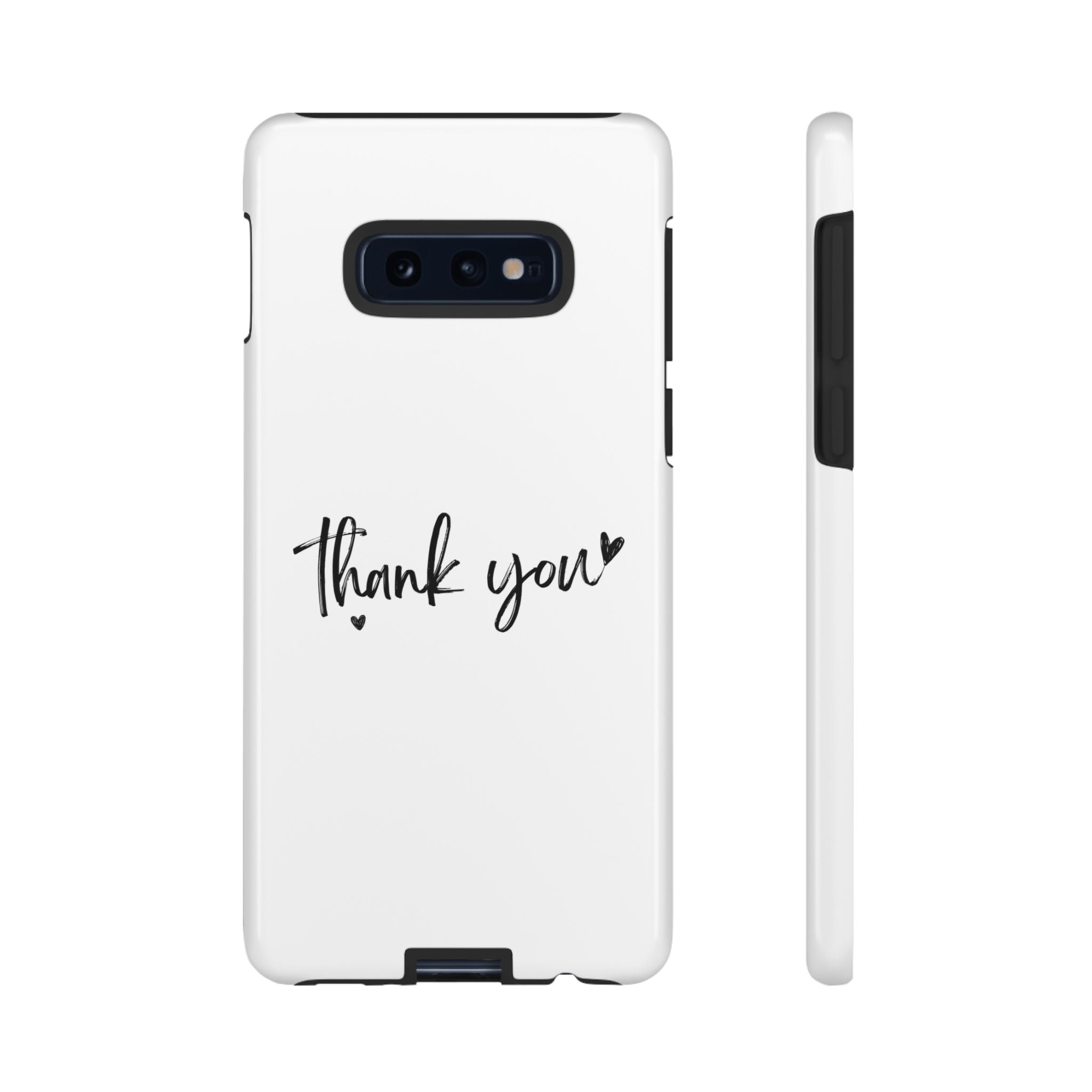 Thank You Phone Case – Stylish & Durable Protection