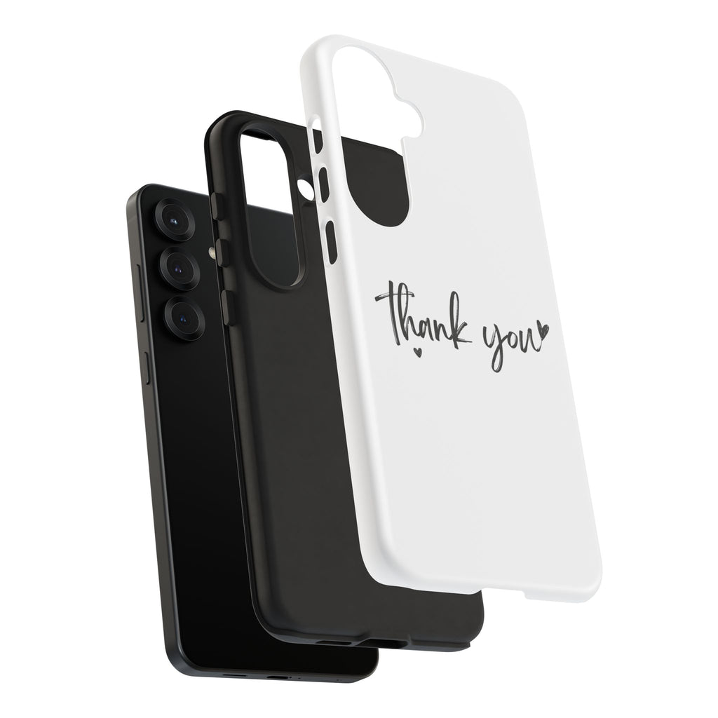 Thank You Phone Case – Stylish & Durable Protection