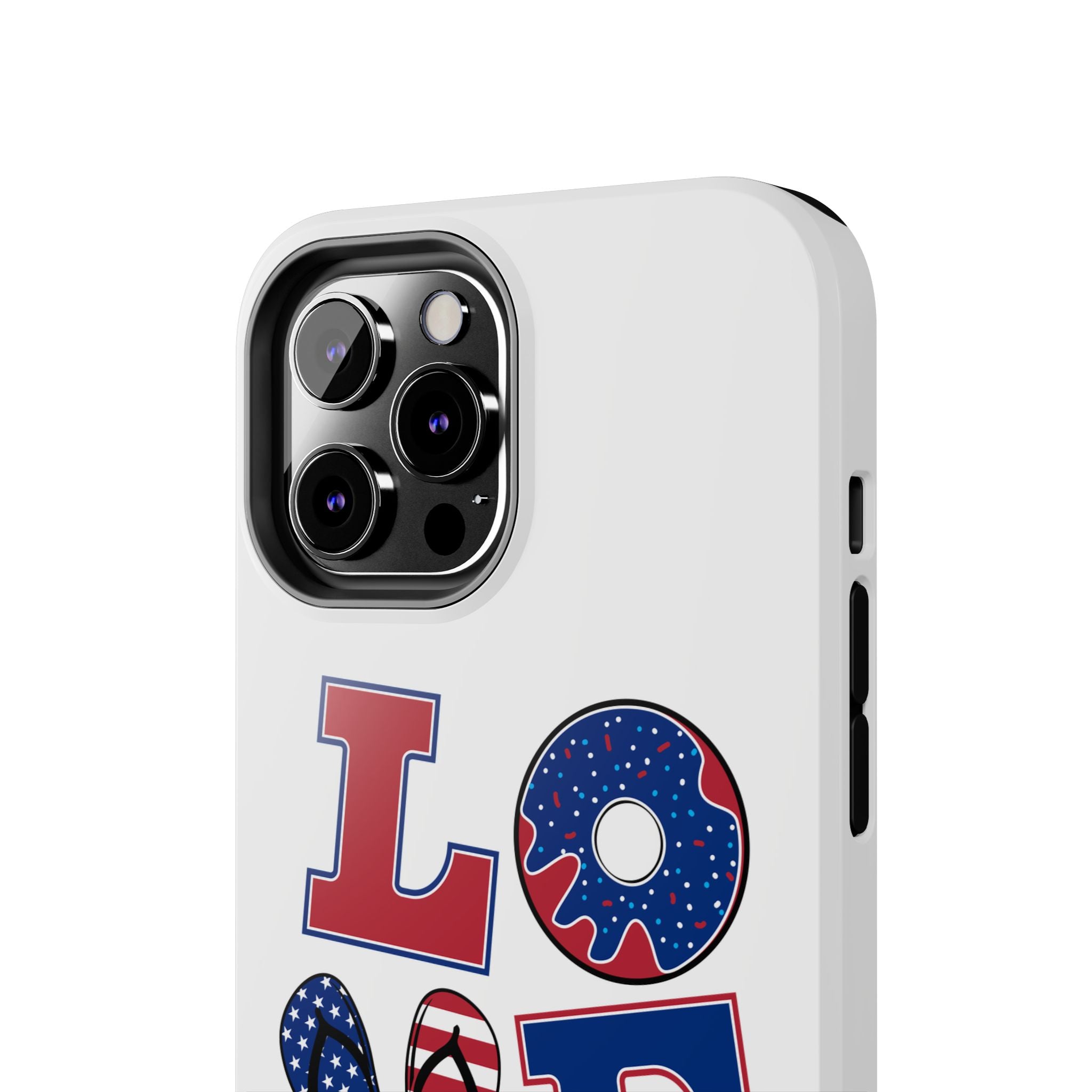 Patriotic Love Phone Case – Tough, Durable Design for All Occasions