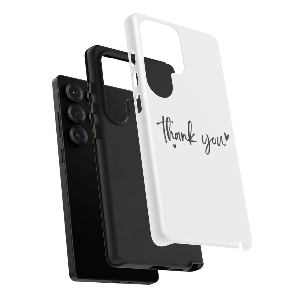 Thank You Phone Case – Stylish & Durable Protection