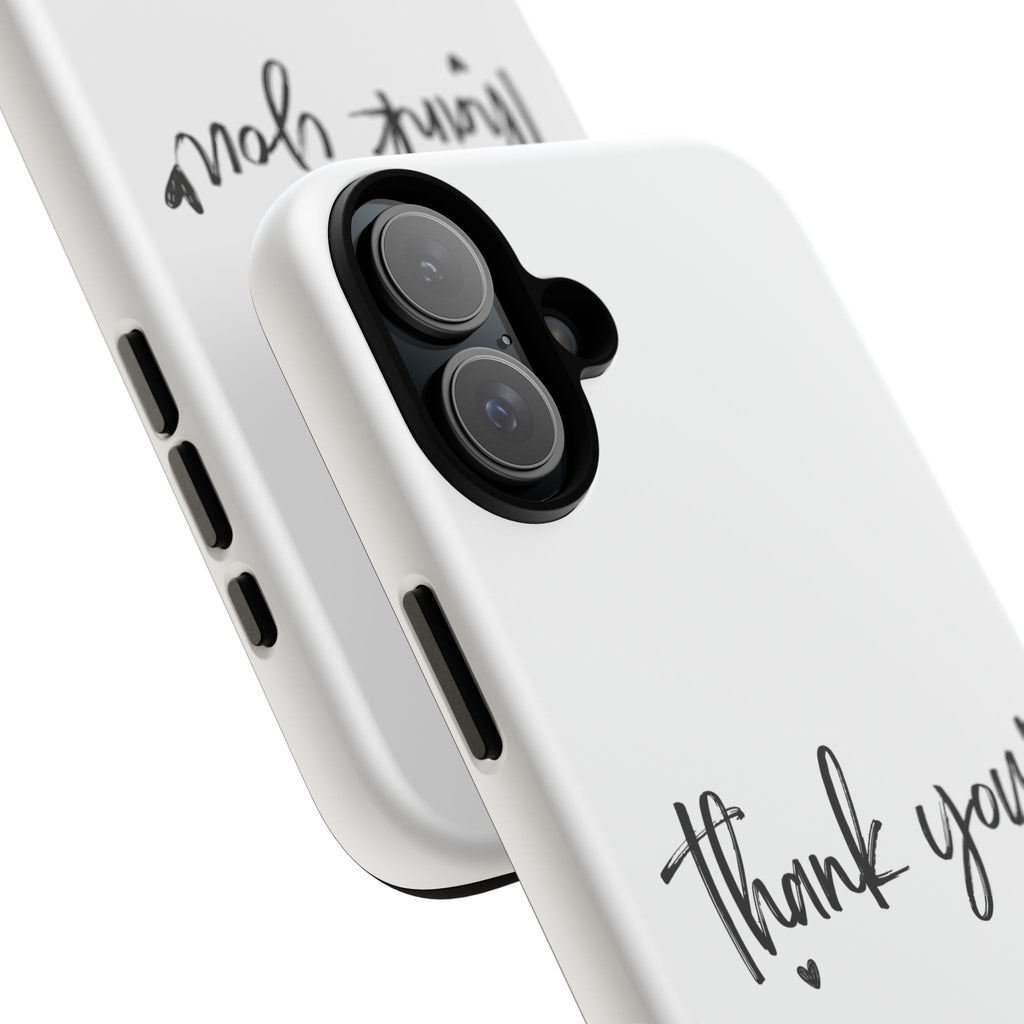 Thank You Phone Case – Stylish & Durable Protection