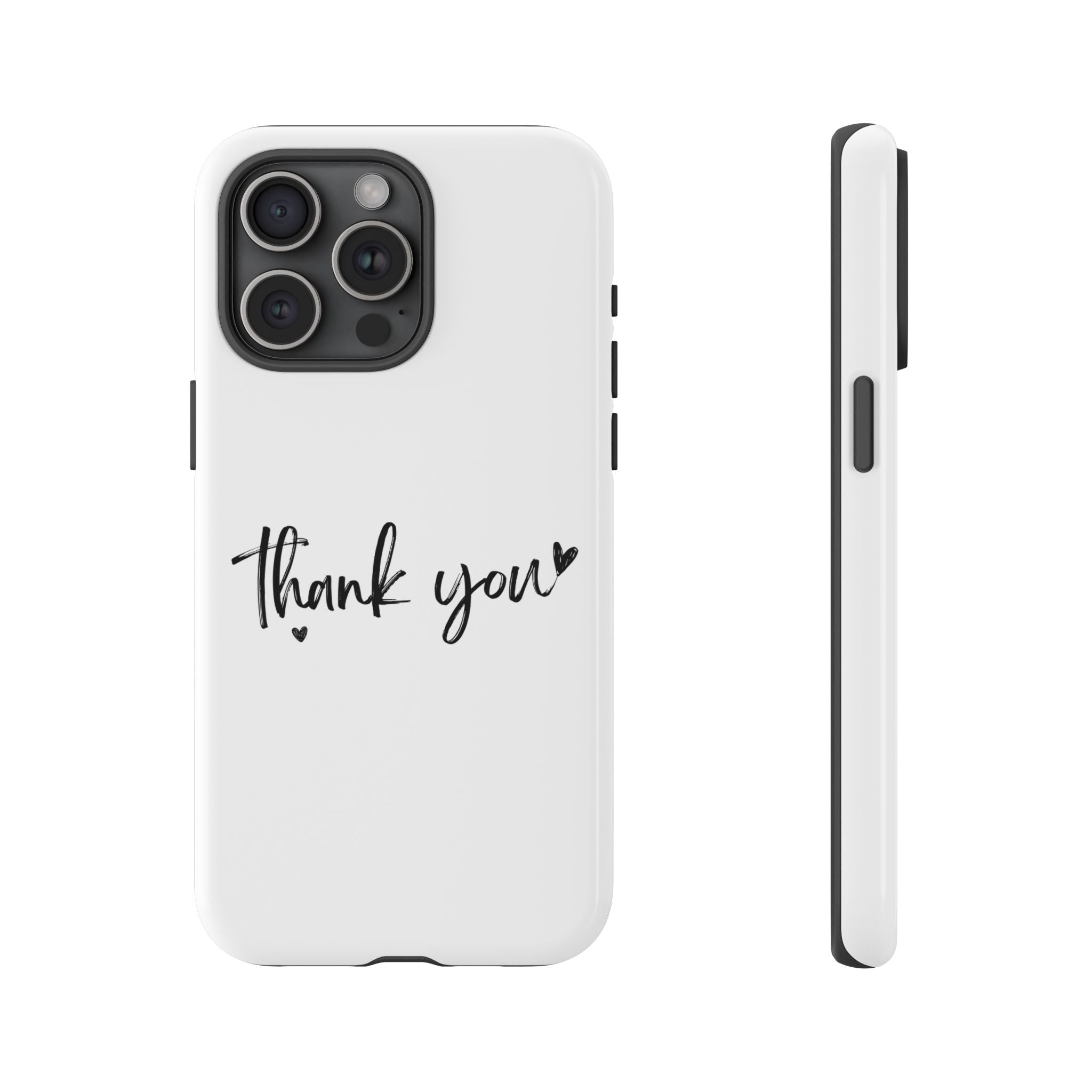 Thank You Phone Case – Stylish & Durable Protection