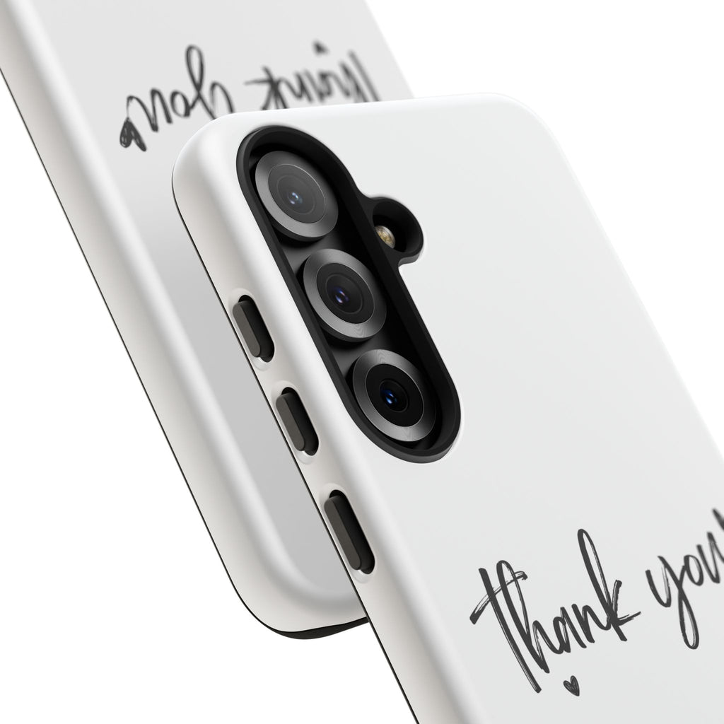 Thank You Phone Case – Stylish & Durable Protection