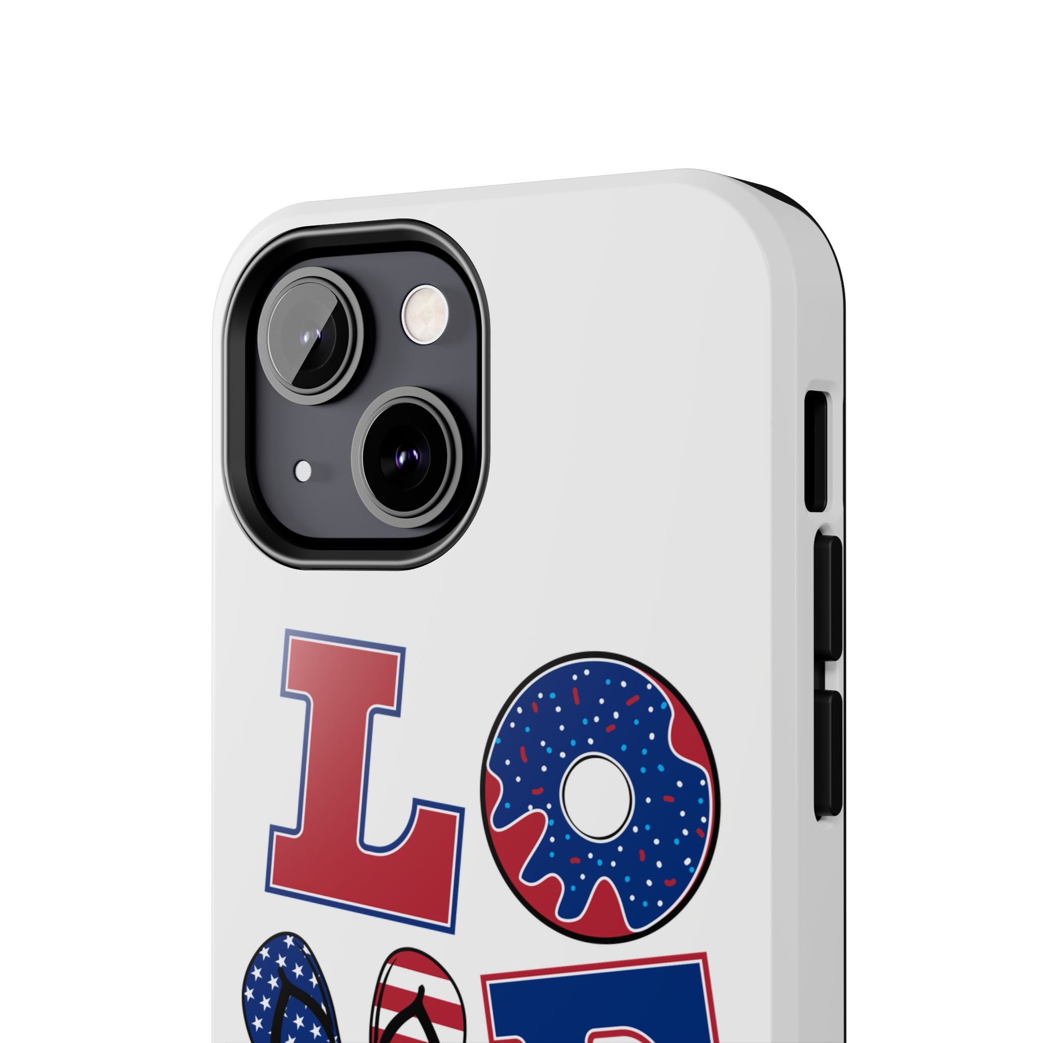 Patriotic Love Phone Case – Tough, Durable Design for All Occasions
