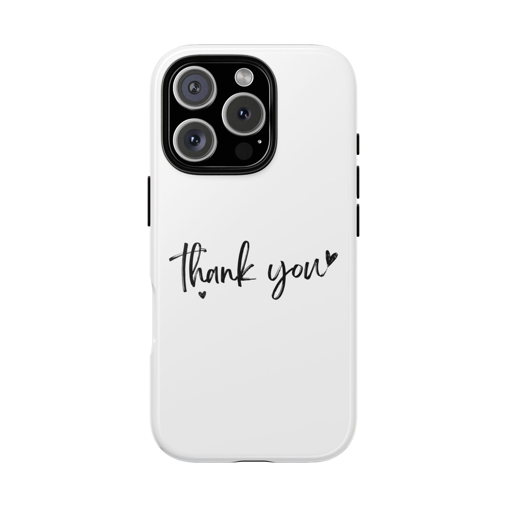 Thank You Phone Case – Stylish & Durable Protection