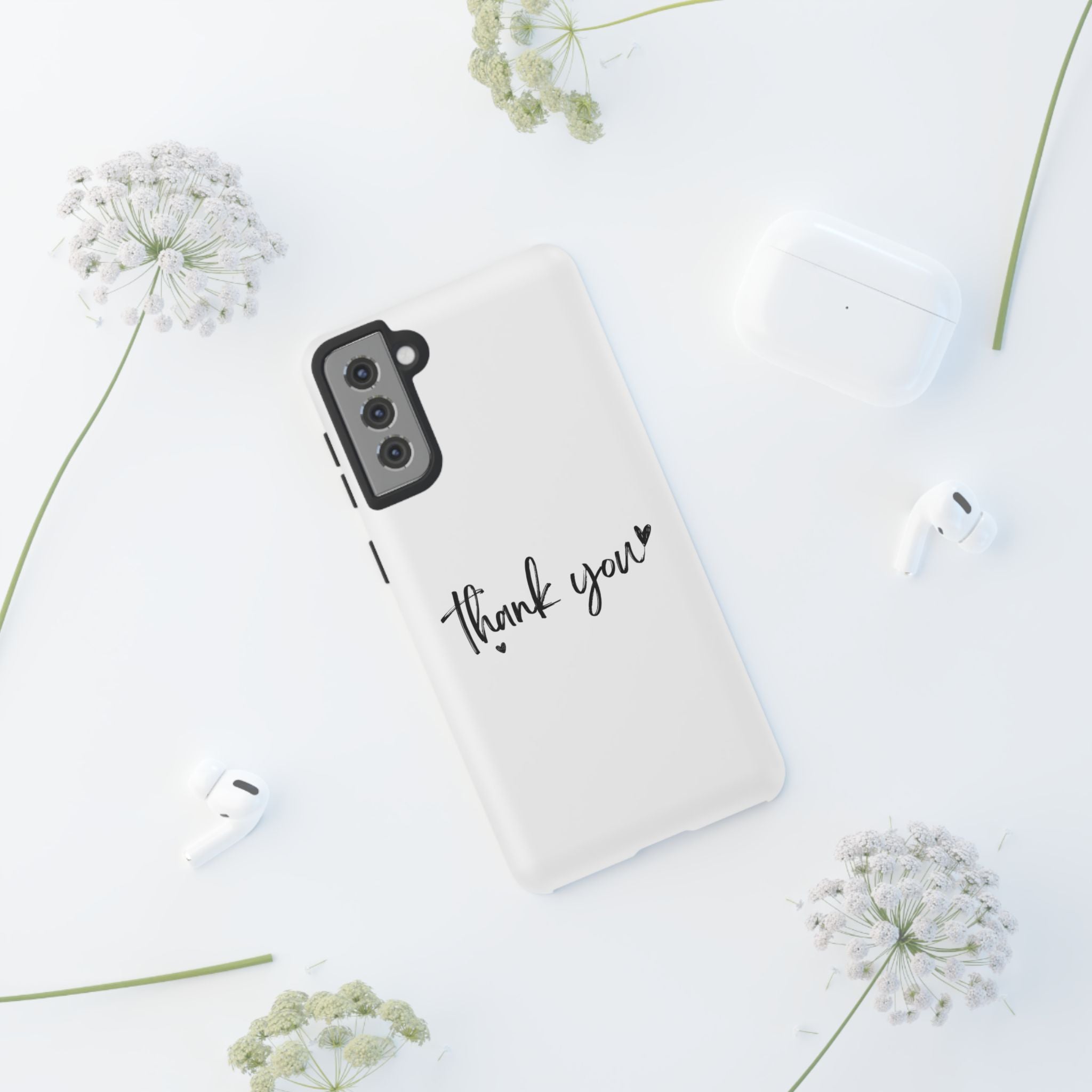 Thank You Phone Case – Stylish & Durable Protection