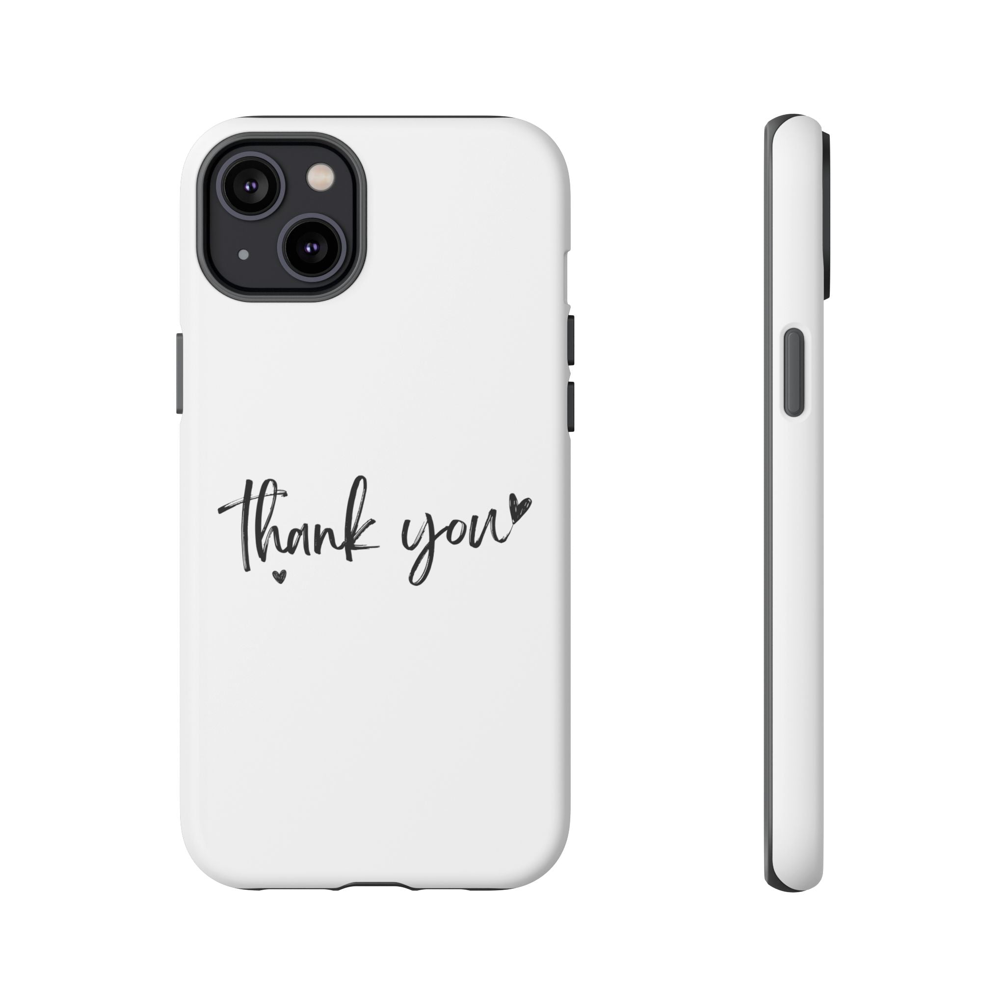 Thank You Phone Case – Stylish & Durable Protection