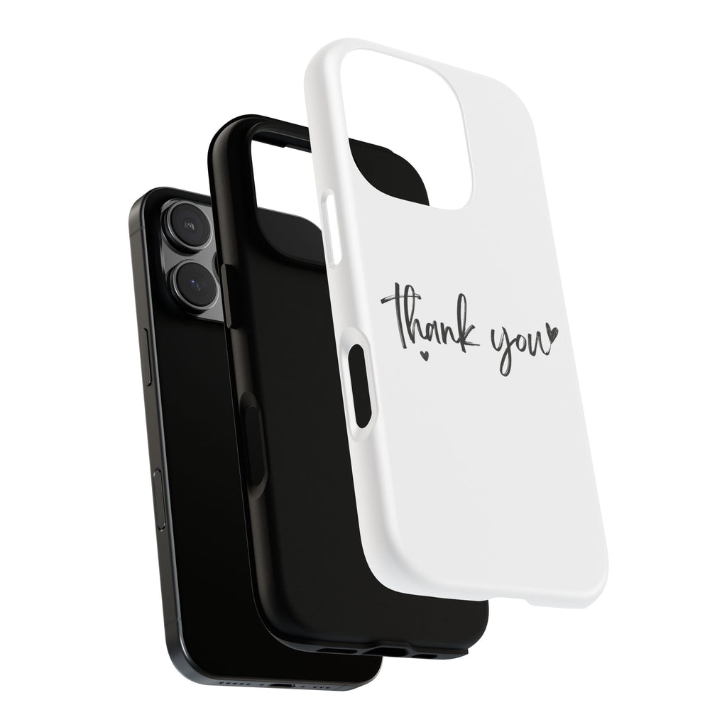 Thank You Phone Case – Stylish & Durable Protection