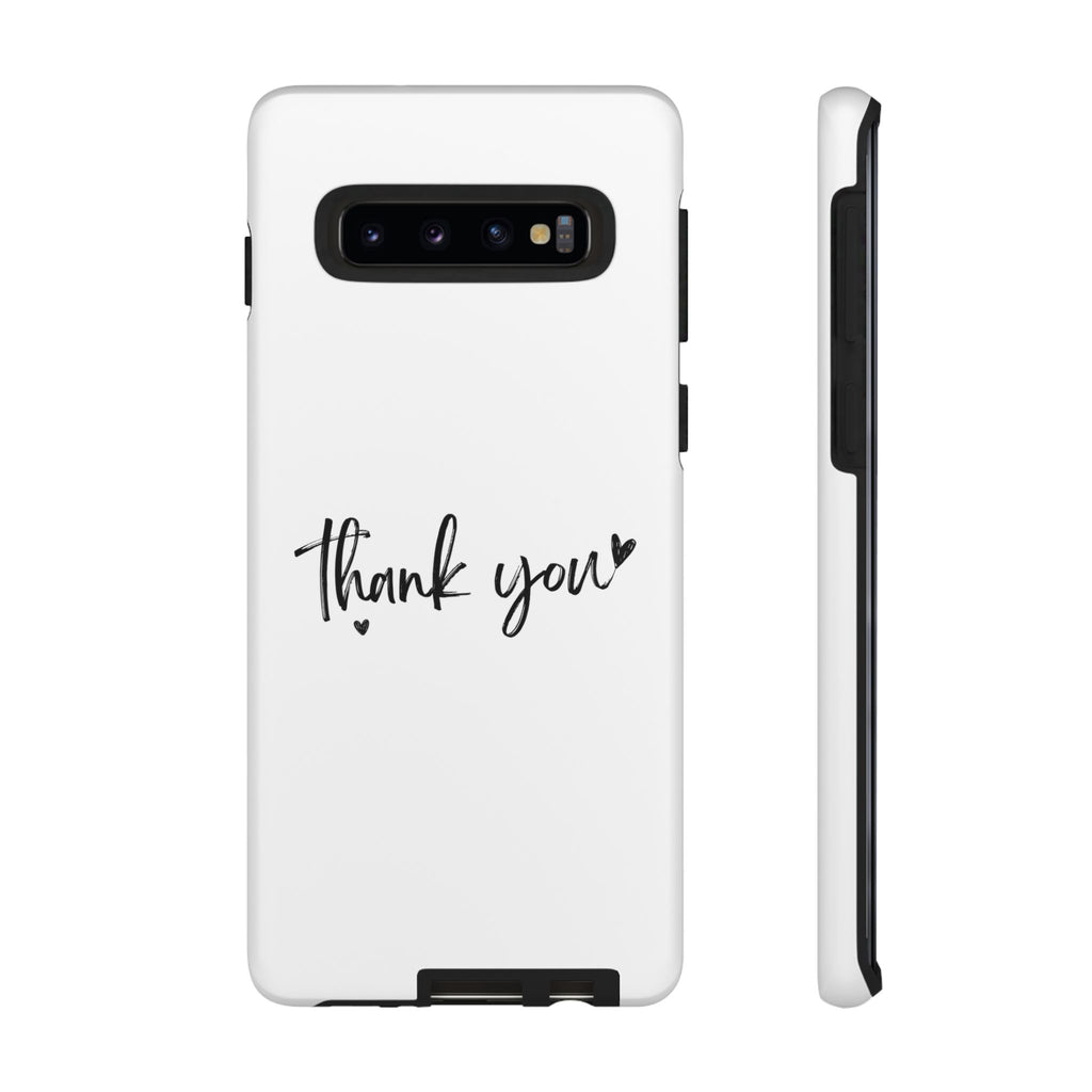 Thank You Phone Case – Stylish & Durable Protection