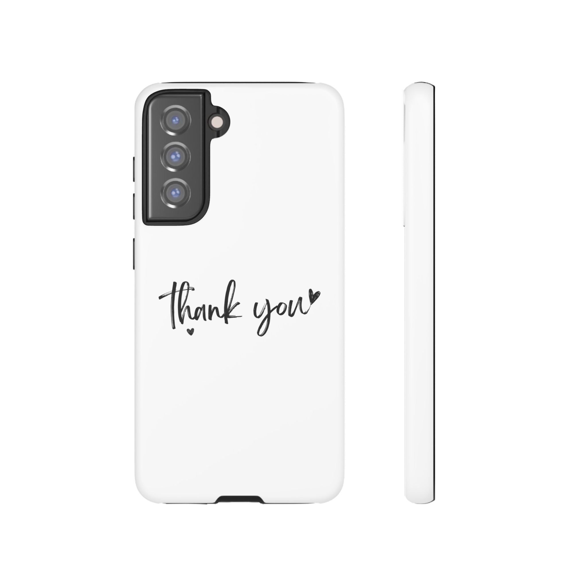Thank You Phone Case – Stylish & Durable Protection