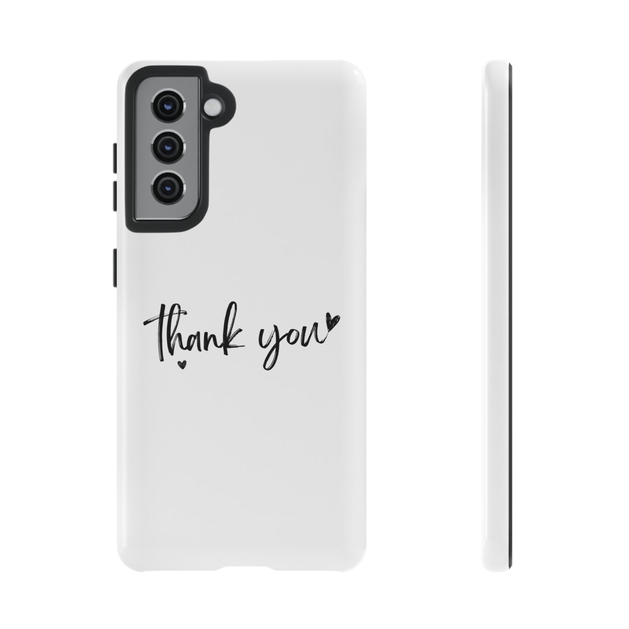 Thank You Phone Case – Stylish & Durable Protection