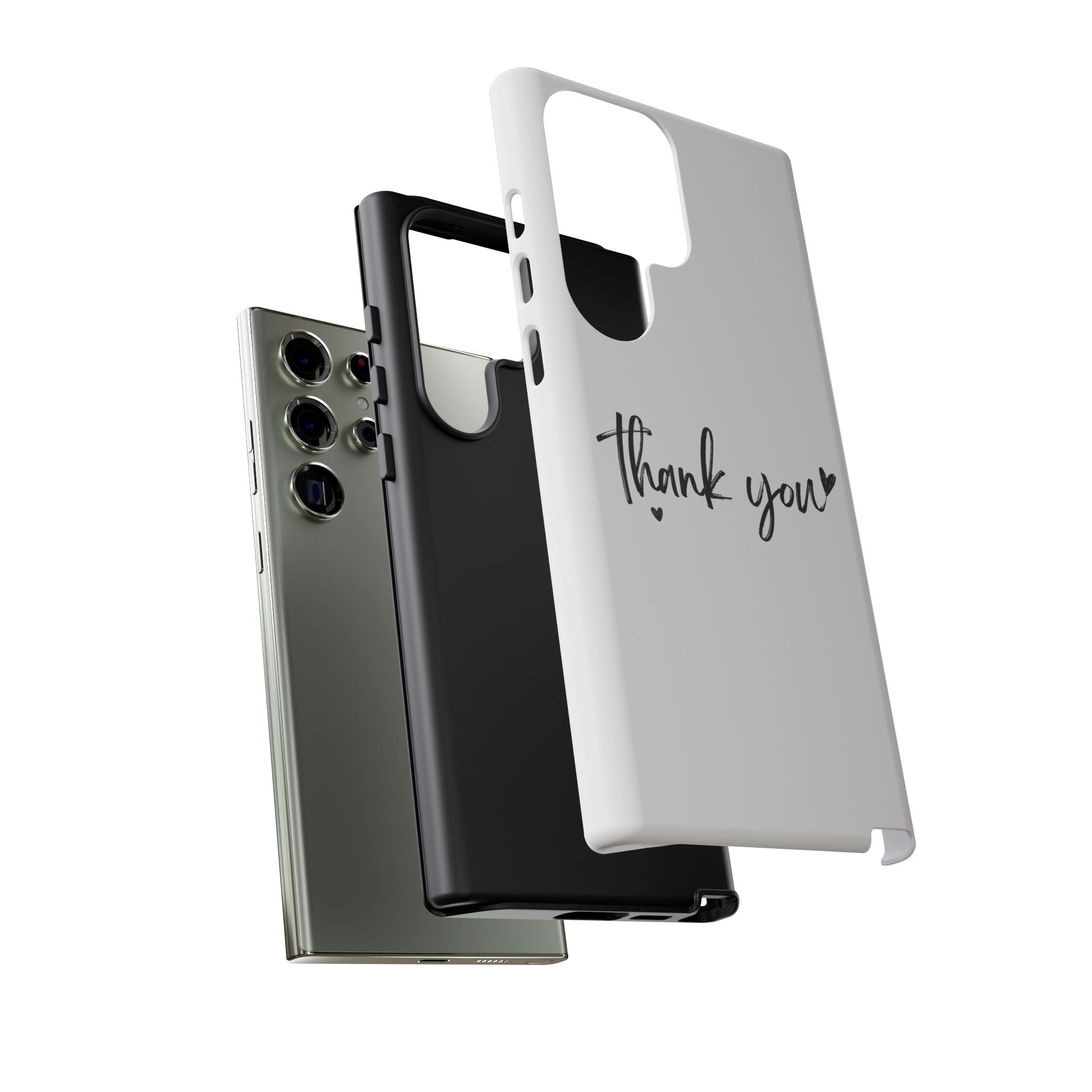 Thank You Phone Case – Stylish & Durable Protection