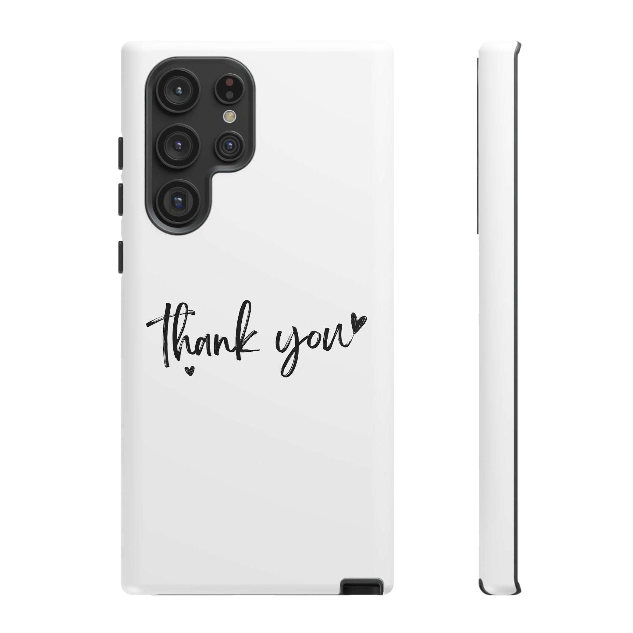 Thank You Phone Case – Stylish & Durable Protection