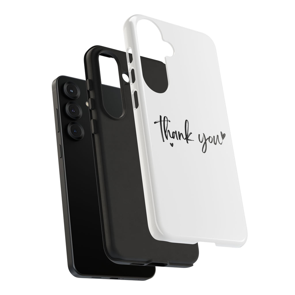 Thank You Phone Case – Stylish & Durable Protection