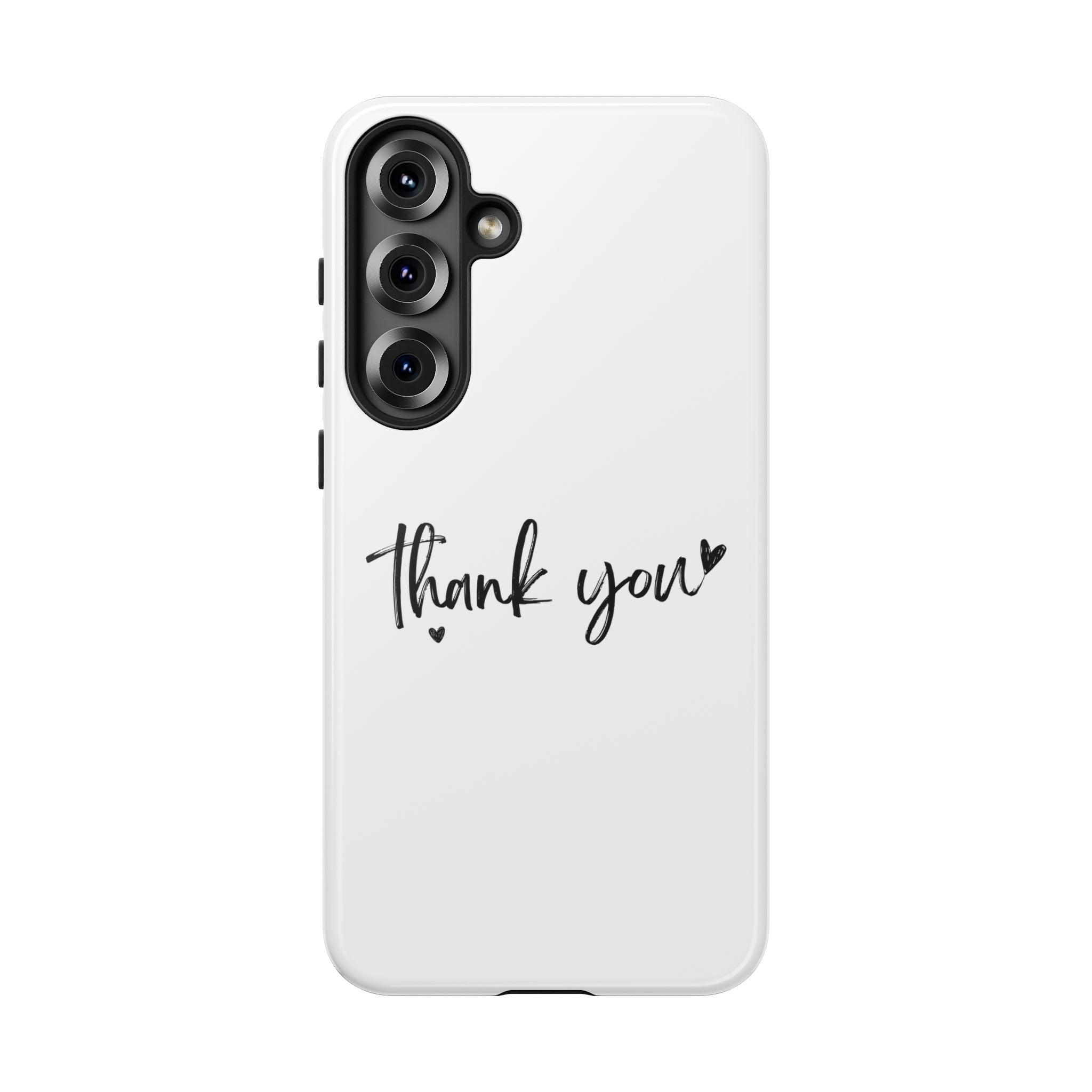 Thank You Phone Case – Stylish & Durable Protection