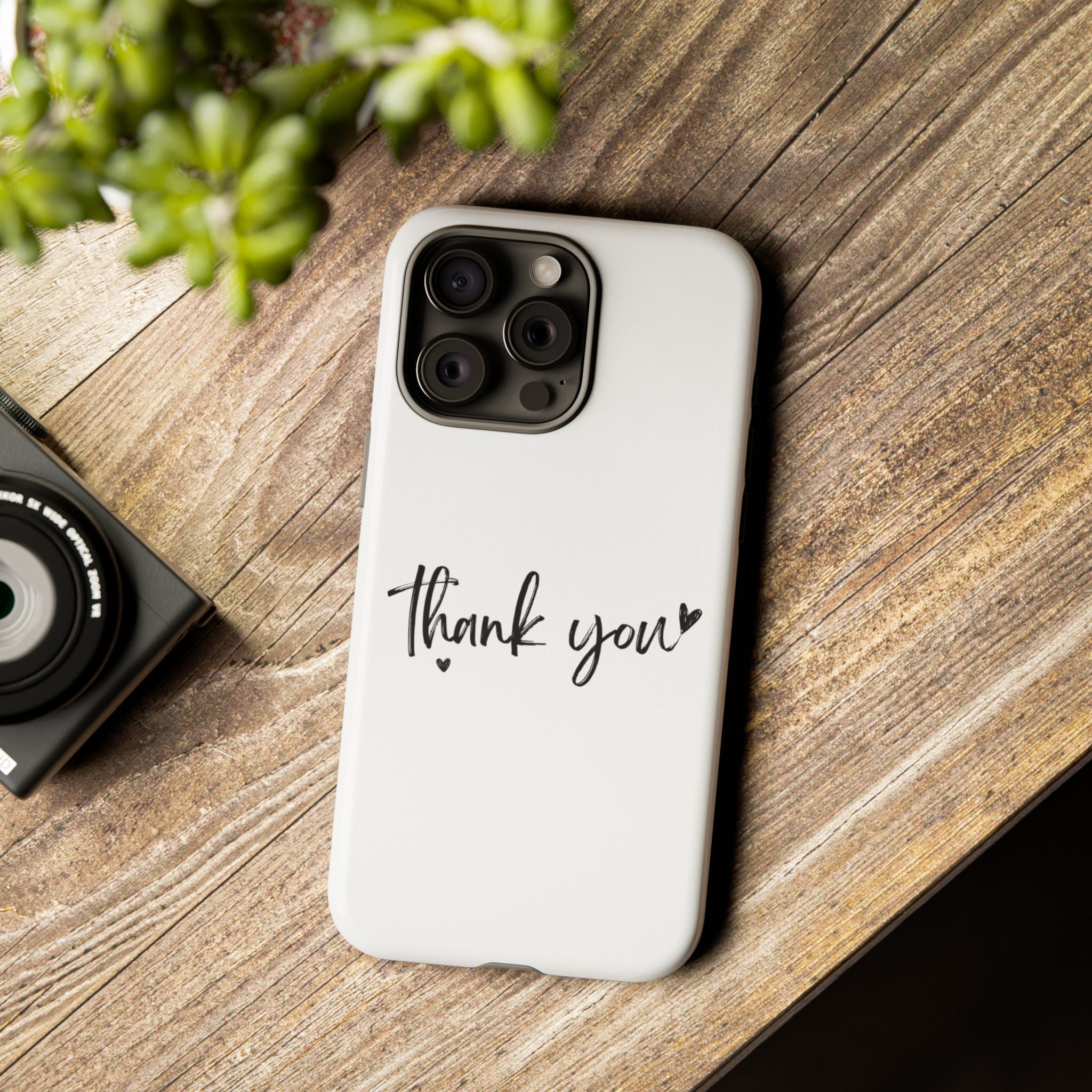 Thank You Phone Case – Stylish & Durable Protection