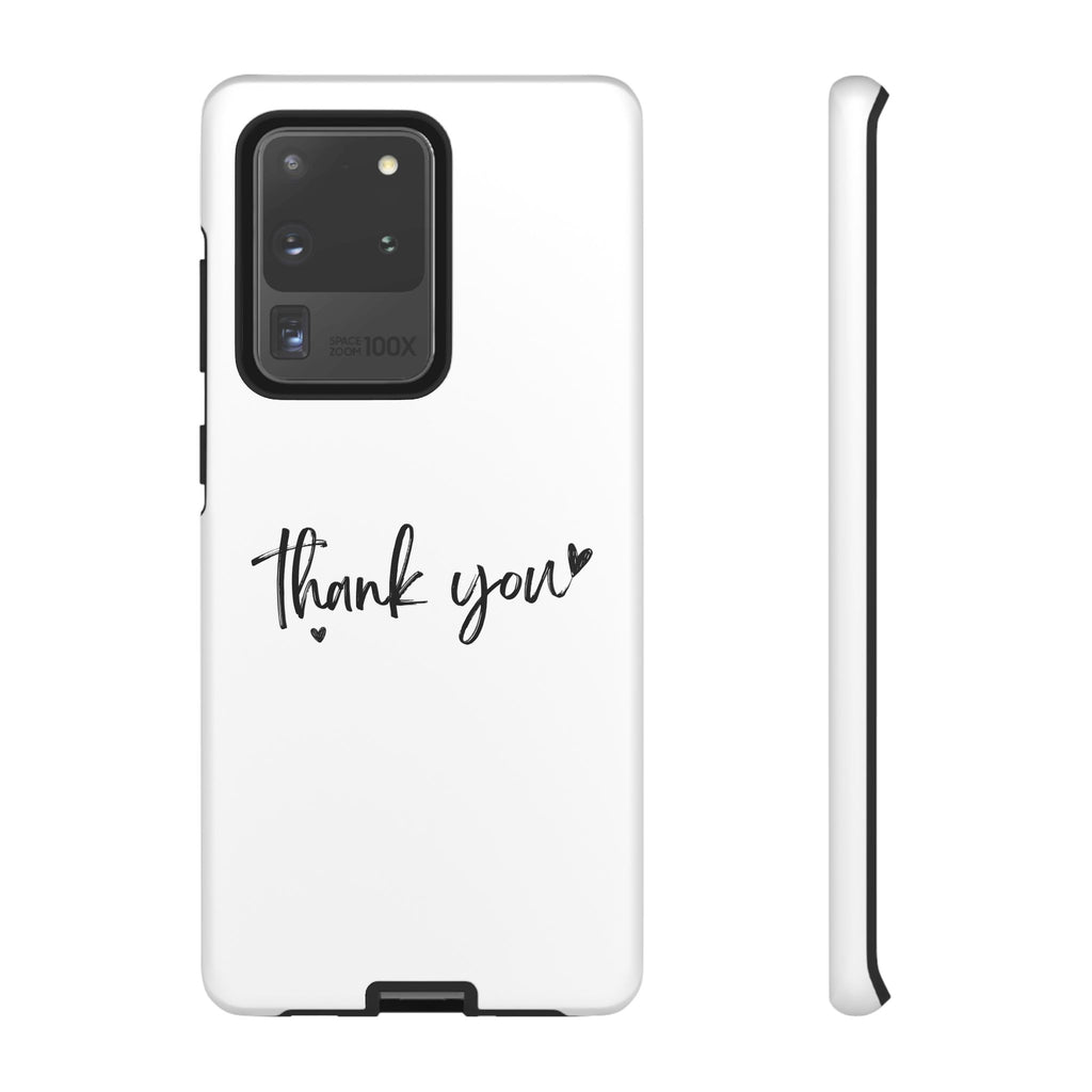 Thank You Phone Case – Stylish & Durable Protection
