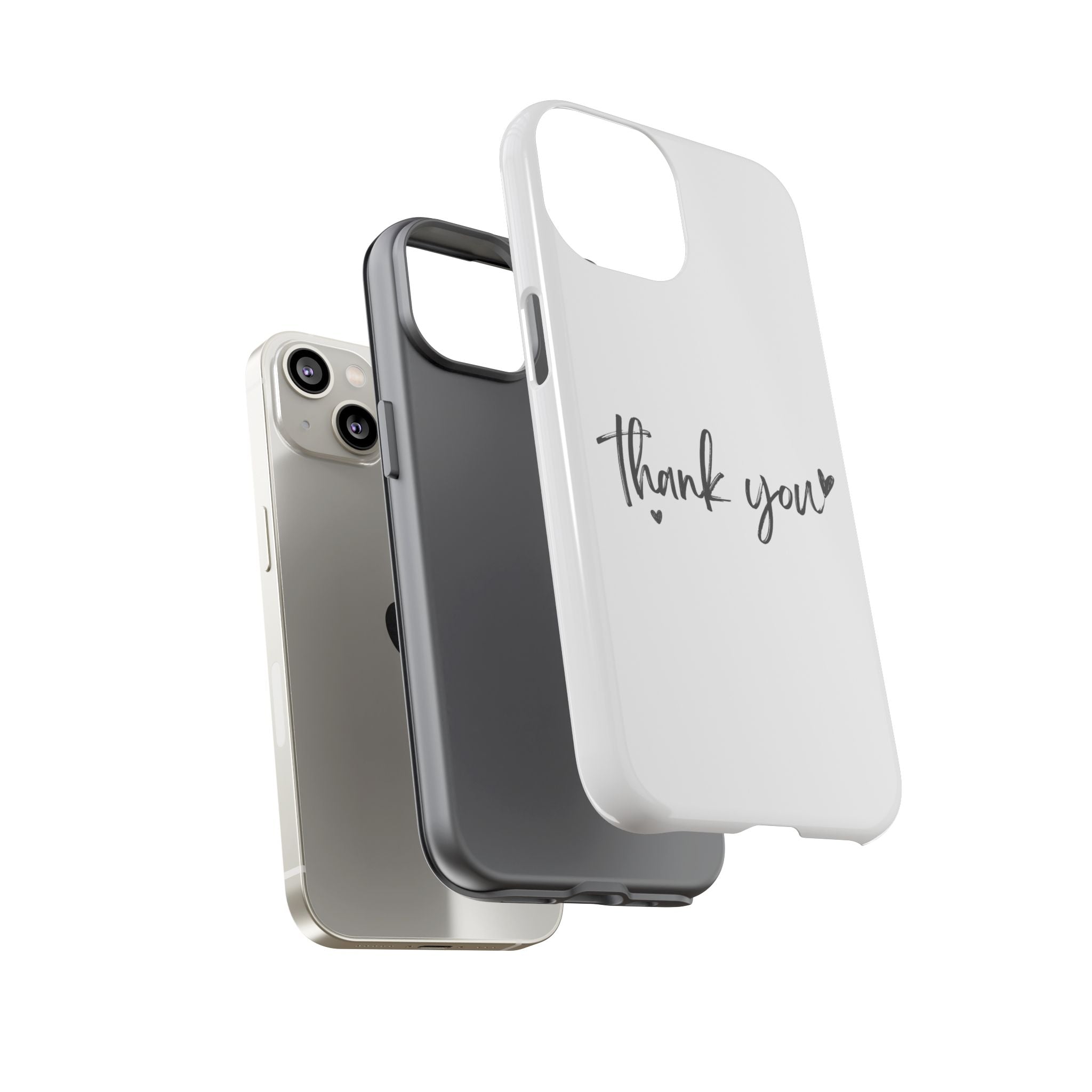 Thank You Phone Case – Stylish & Durable Protection